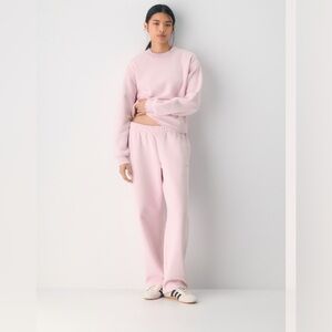 Aritzia Pink Sweat Set